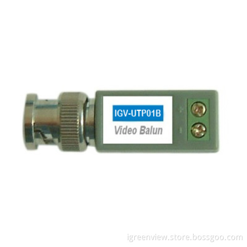 1 Channel Passive Utp Video Balun Transceiver (igv-utp01b)
